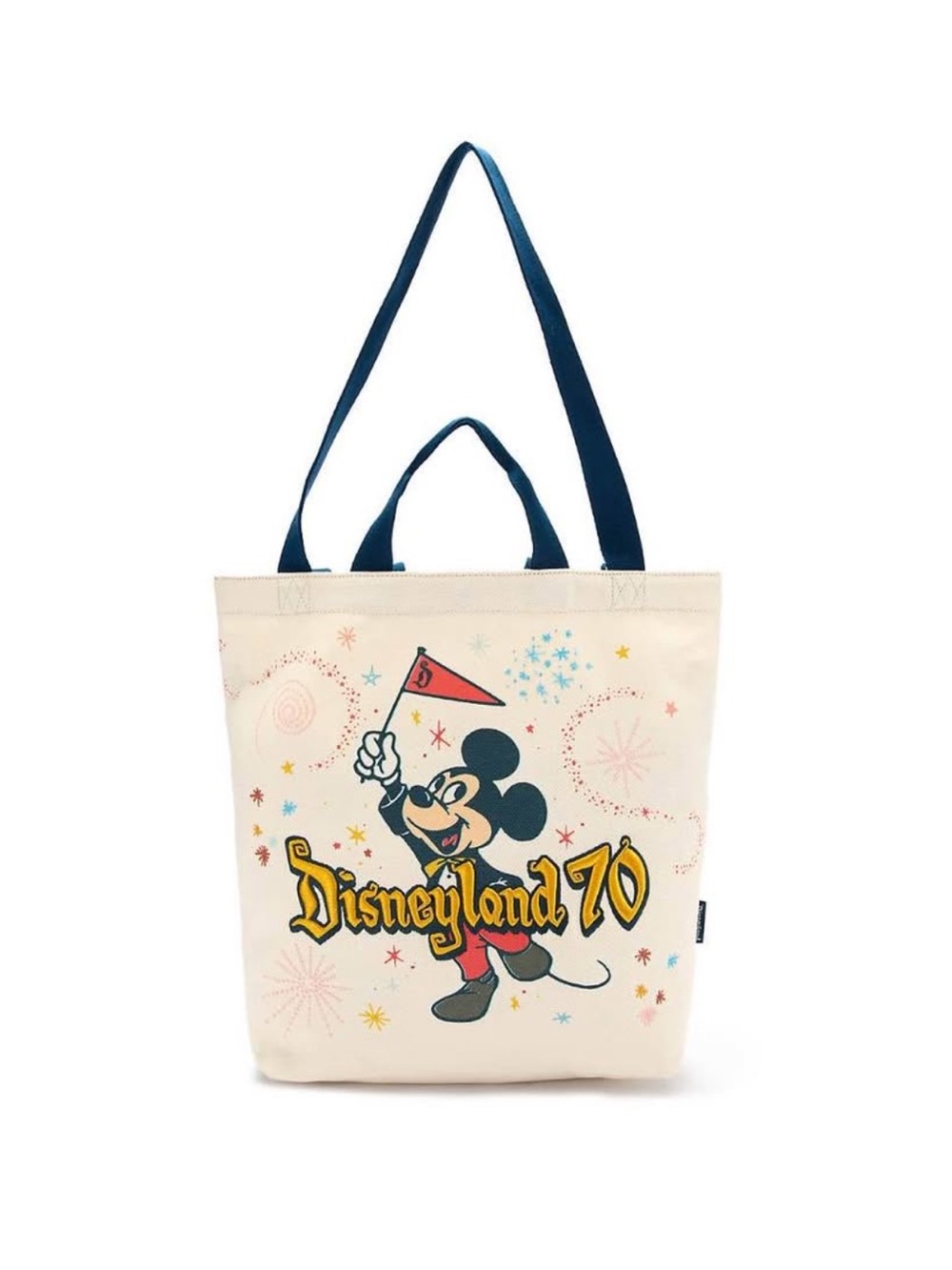 Disneyland 70th anniversary tote bag